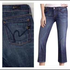 Citizens of humanity Kelly Stretch #063 Cropped Low Waist Jeans Size 27